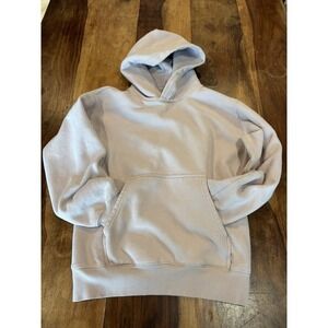 Aritzia Sweatfleece Cozy Fleece Hoodie Womens Medium Purple Mega Fit Pullover